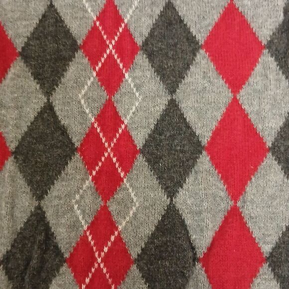 Carter's and George Boys 24M Vests, Red Flannel, Gray/Blue/Red Cardigan style - Picture 9 of 13